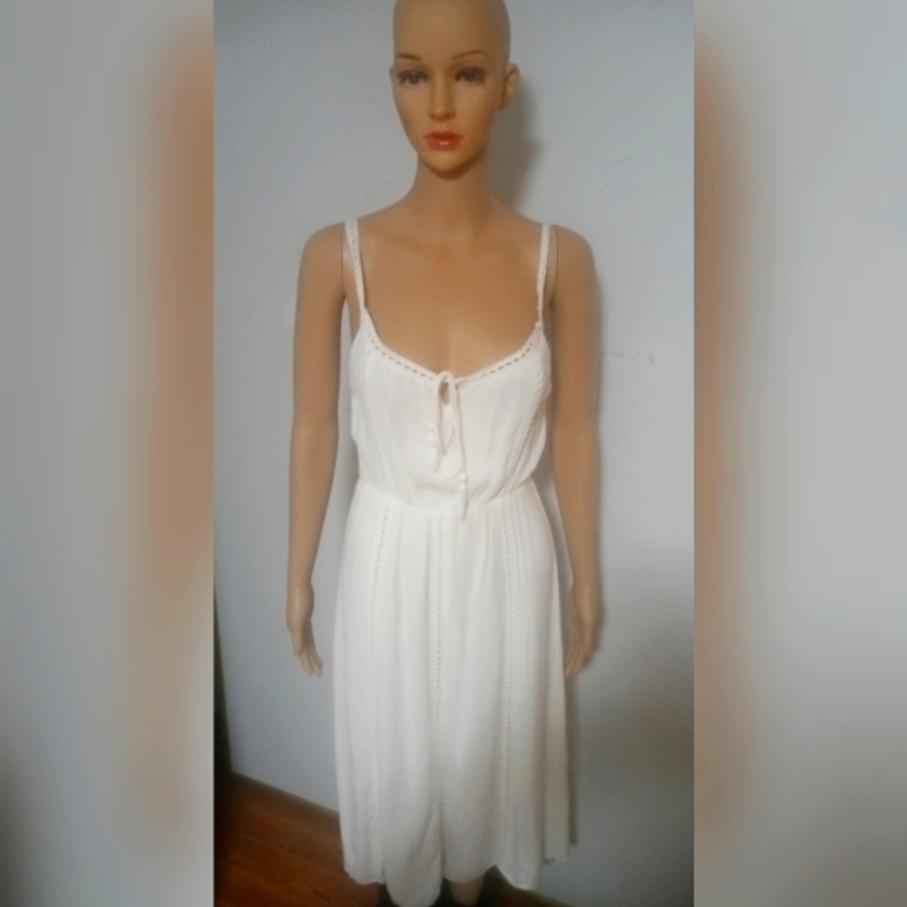 Lush Tie Front Dress